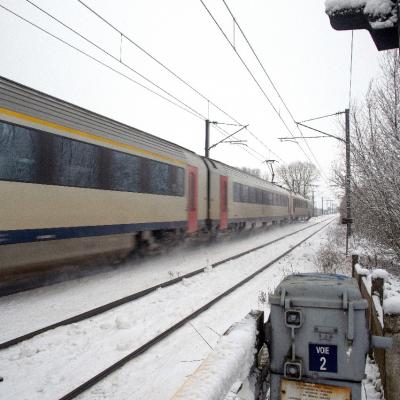 Baisieux sous la neige 