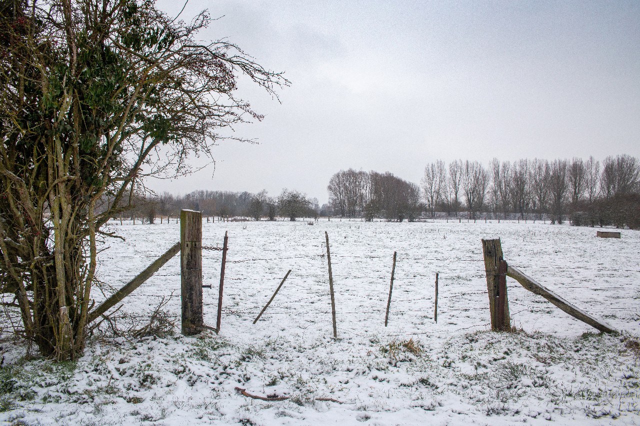 Baisieux sous la neige 