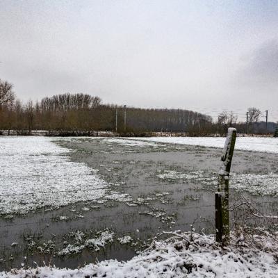 Baisieux sous la neige 