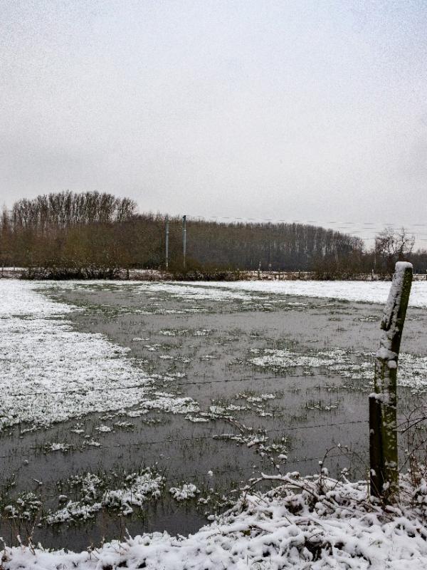 Baisieux sous la neige 