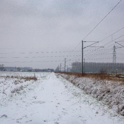 Baisieux sous la neige 