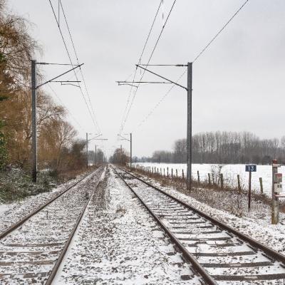 Baisieux sous la neige 