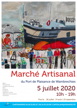 Affiche marche artisanal de wambrechies marc zommer photographies 800