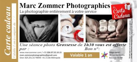 Carte cadeau forfait grossesse 1h30 marc zommer photographies 800