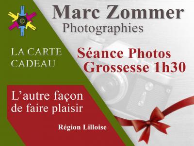 Carte cadeau seance grossesse 1h30 marc zommer photographies