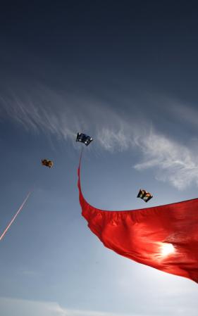 Cerf volant marc zommer photographies