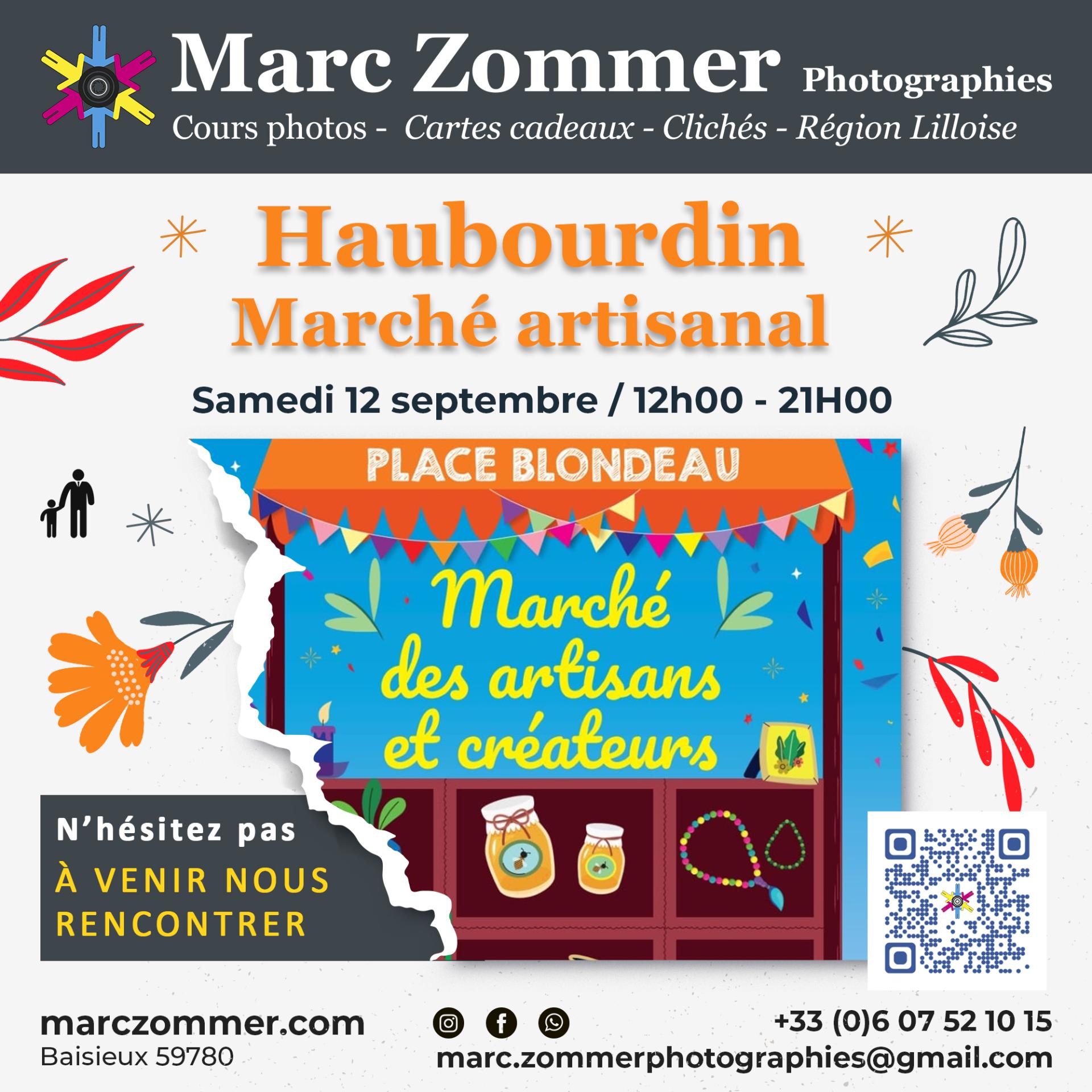 Marche artisanal haubourdin septembre 2026 marc zommer photographies photographies region lilloise