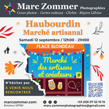 Marche artisanal haubourdin septembre 2026 marc zommer photographies photographies region lilloise